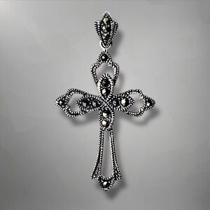 925 sterling silver pendant cross